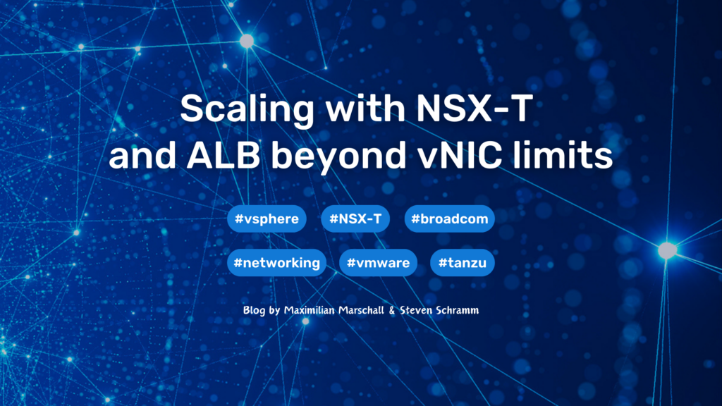 Scaling with NSX-T and ALB beyond vNIC limits