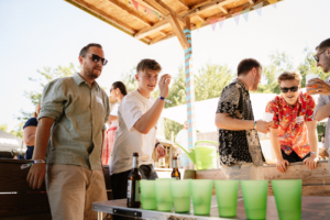 Summer, sun, wakeboard action: our evoila summer party 2025