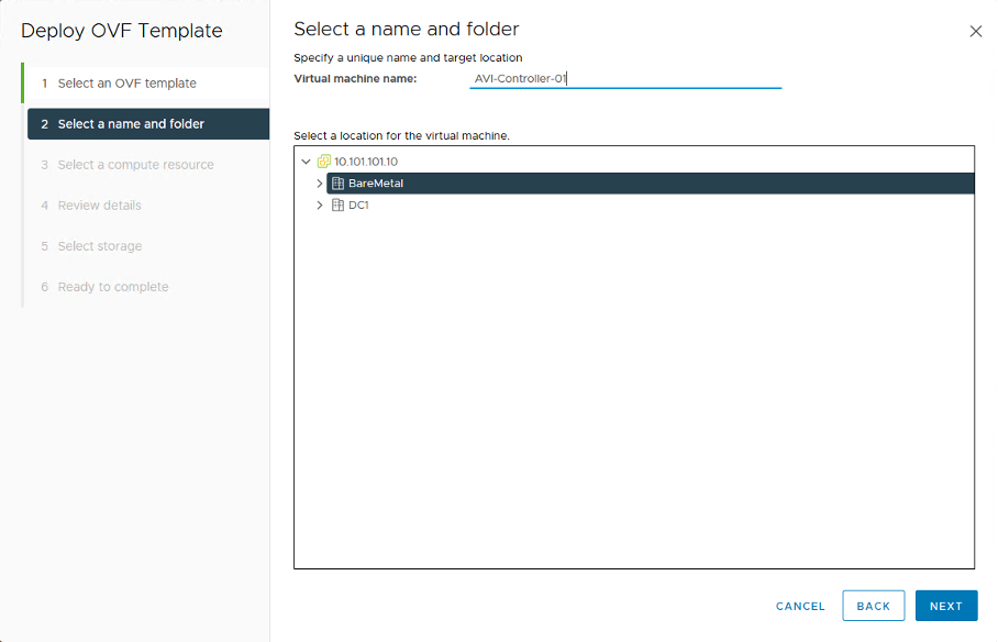 vCenter