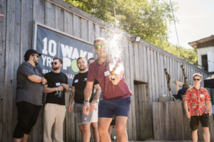 Summer, sun, wakeboard action: our evoila summer party 2025