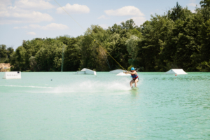 Summer, sun, wakeboard action: our evoila summer party 2025