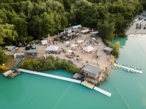Summer, sun, wakeboard action: our evoila summer party 2025
