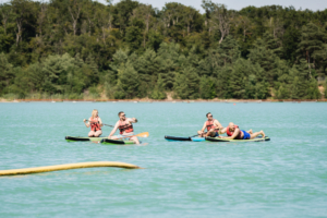 Summer, sun, wakeboard action: our evoila summer party 2025